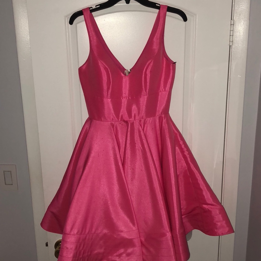 Pink semi formal dress